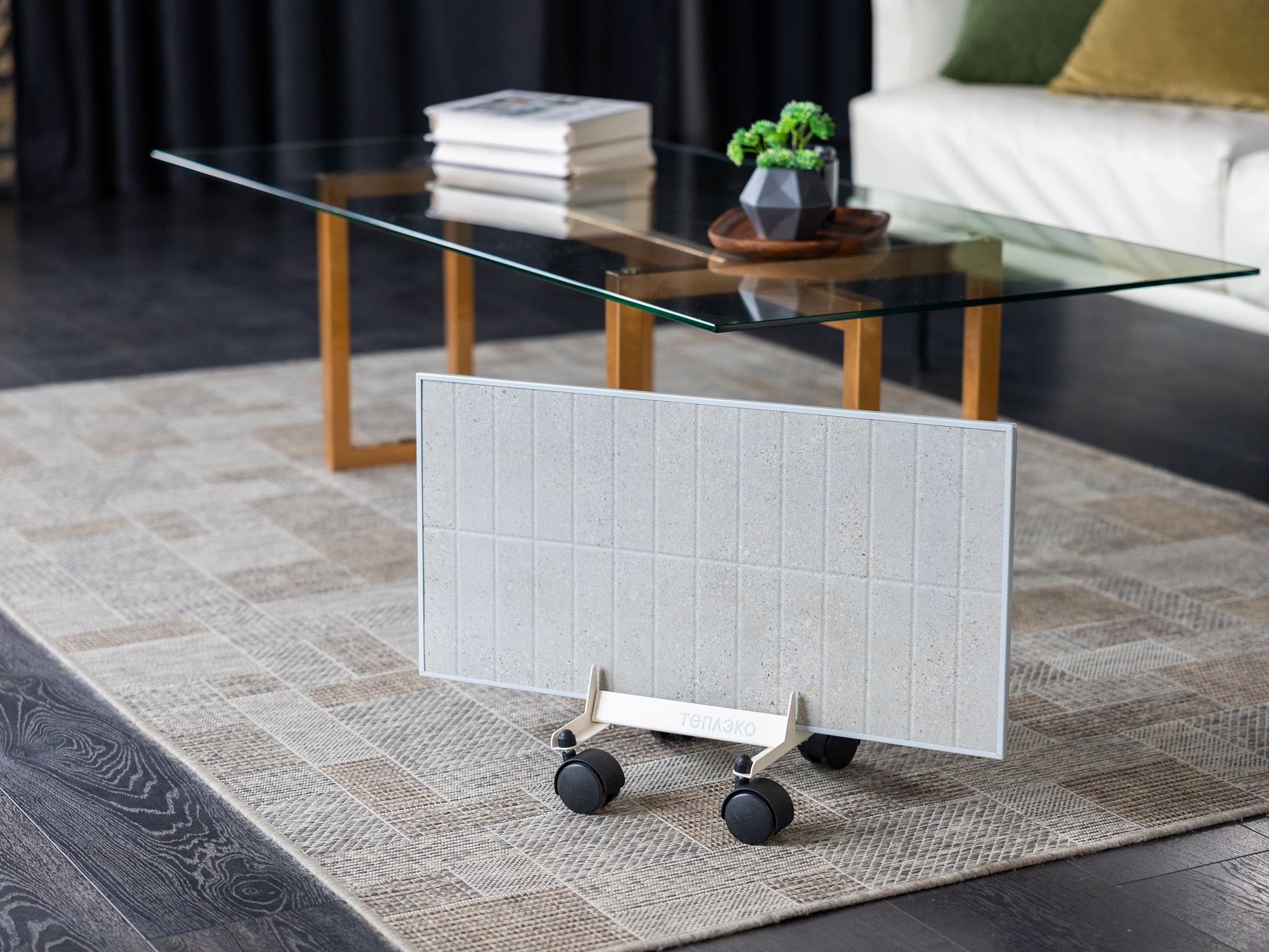 Керамогранитные обогреватели ТеплЭко: тепло и стиль в интерьере