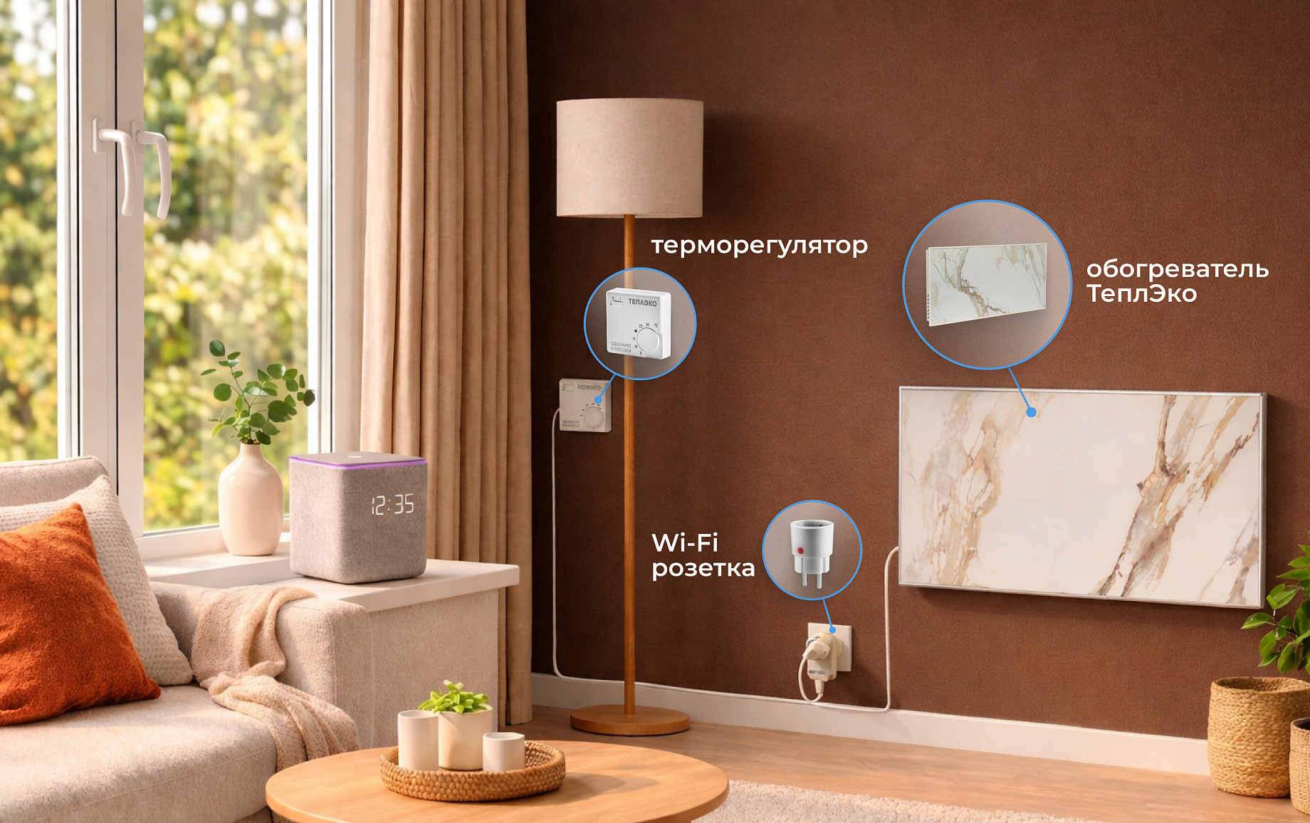 Как использовать обогреватели ТеплЭко с умным домом Яндекс и Алисой